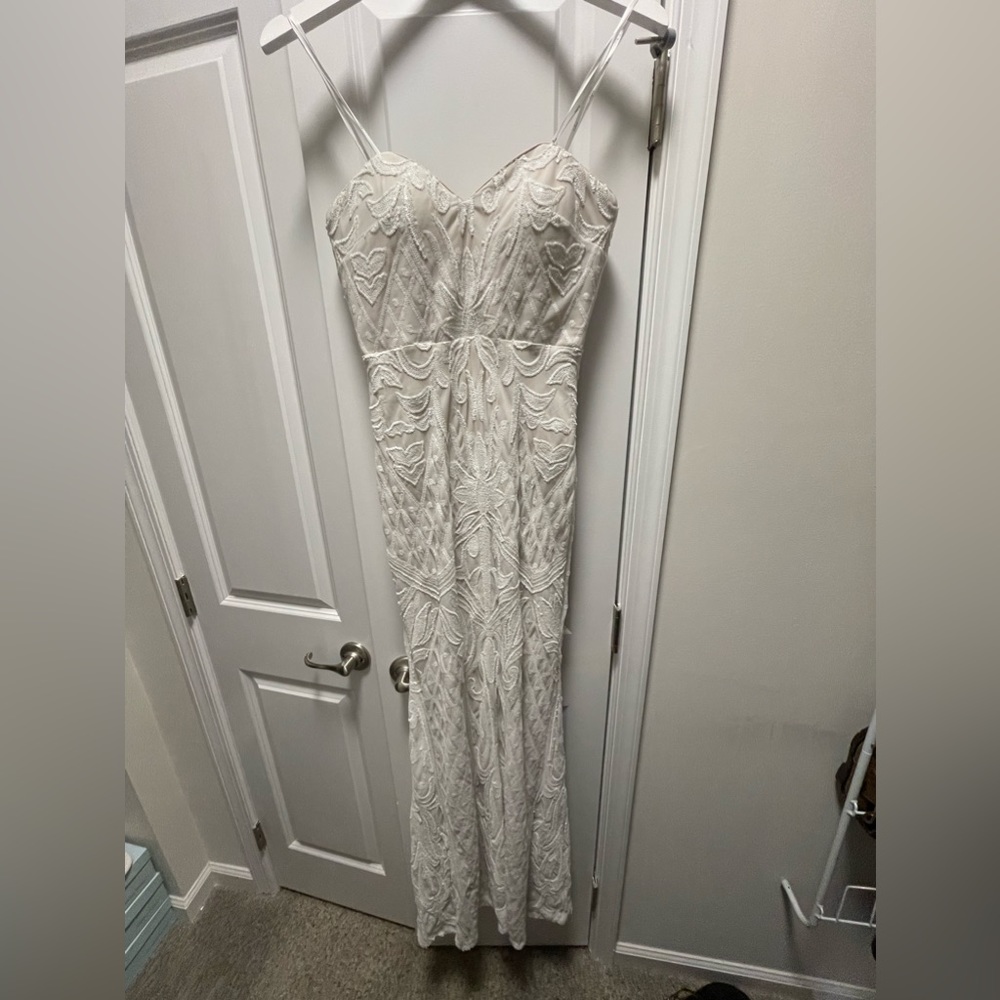 Lulus white dress size medium